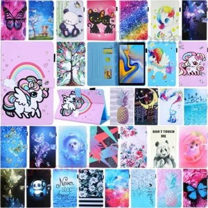 For Samsung Galaxy Tab A 8.0 T290 10.1" T510 T580 Magnet Flip Leather Case Cover - Picture 1 of 44