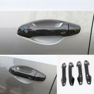 Para Kia Forte 2019-2021 Fibra de Carbono ABS Exterior Manija de Puerta Moldura Cubierta Borde - Imagen 1 de 9