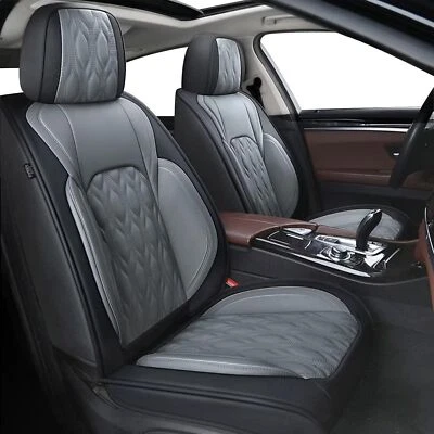Car Front & Rear 5 Seat Covers Faux Leather Cushion For Lexus IS 300 2016-2024 - Image 1 of 4