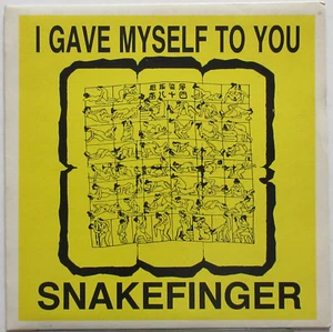 SNAKEFINGER I Gave Myself To You 1986 AUSTRALIA 7" The Residents 45 w/ PS ♫HEAR♫ - Picture 1 of 3