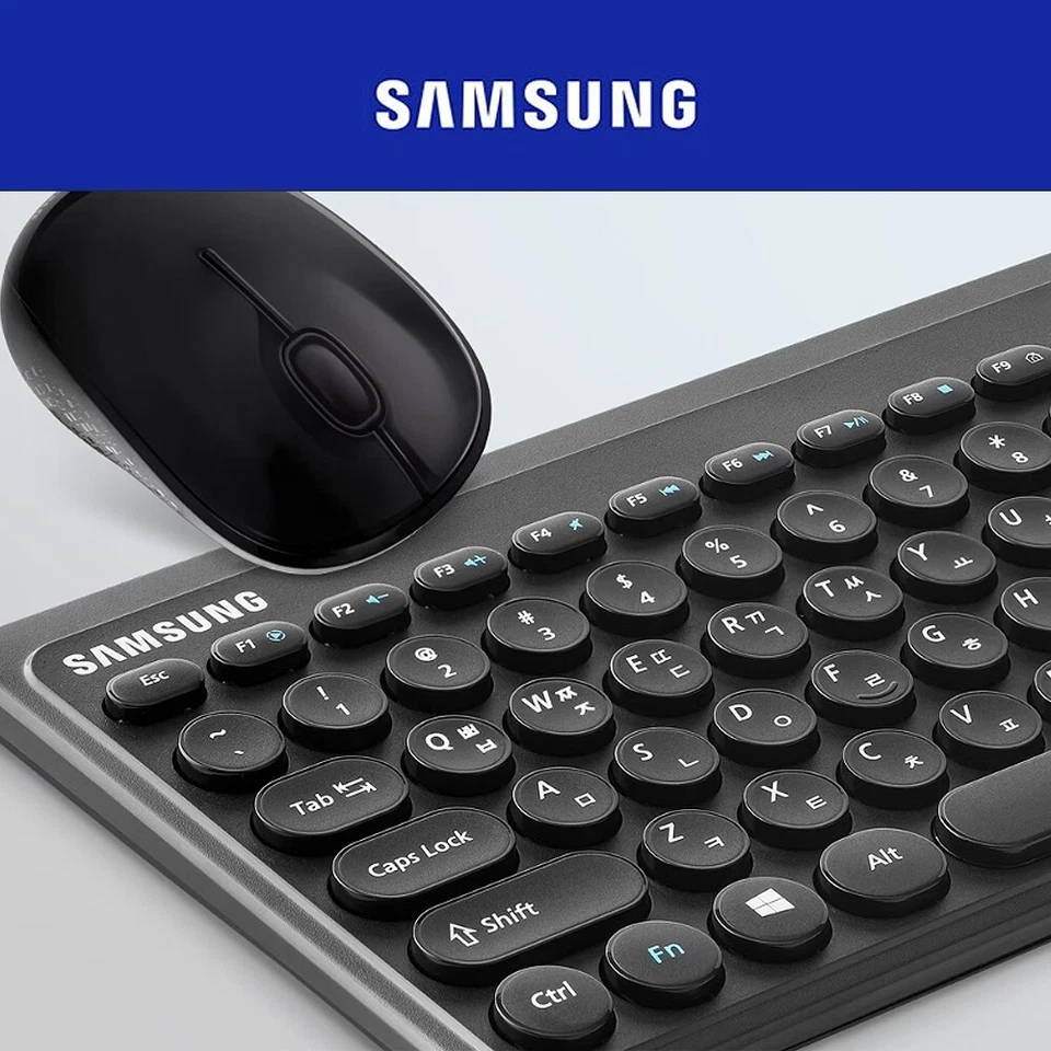 SAMSUNG Wireless Tablet Mini Keyboard Mouse Set SRP-9610B Superior Performance - Image 1 of 4