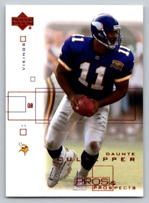 2001 Upper Deck Pros & Prospects #51 Daunte Culpepper - Image 1 of 2
