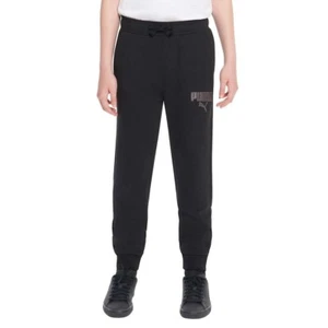 PUMA Boys youth fleece jogger, black size XS (5/6) - NWT - Picture 1 of 5
