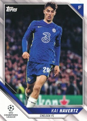 #186 KAI HAVERTZ 2021-22 Topps UEFA Champions CHELSEA FC - Image 1 of 2