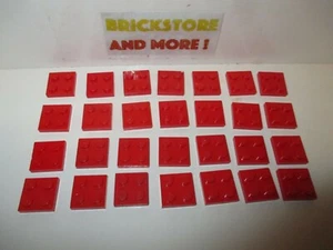 Lego - Plaque Plate 2x2 3022 Red/Rouge/Rot - Choose Quantity x2 - x40 - Imagen 1 de 1