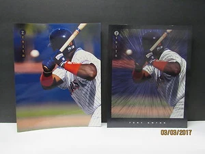 1997 Zenith 8 x 10 + 8 x 10 Dufex 2 Card Lot #2 Tony Gwynn - Picture 1 of 1