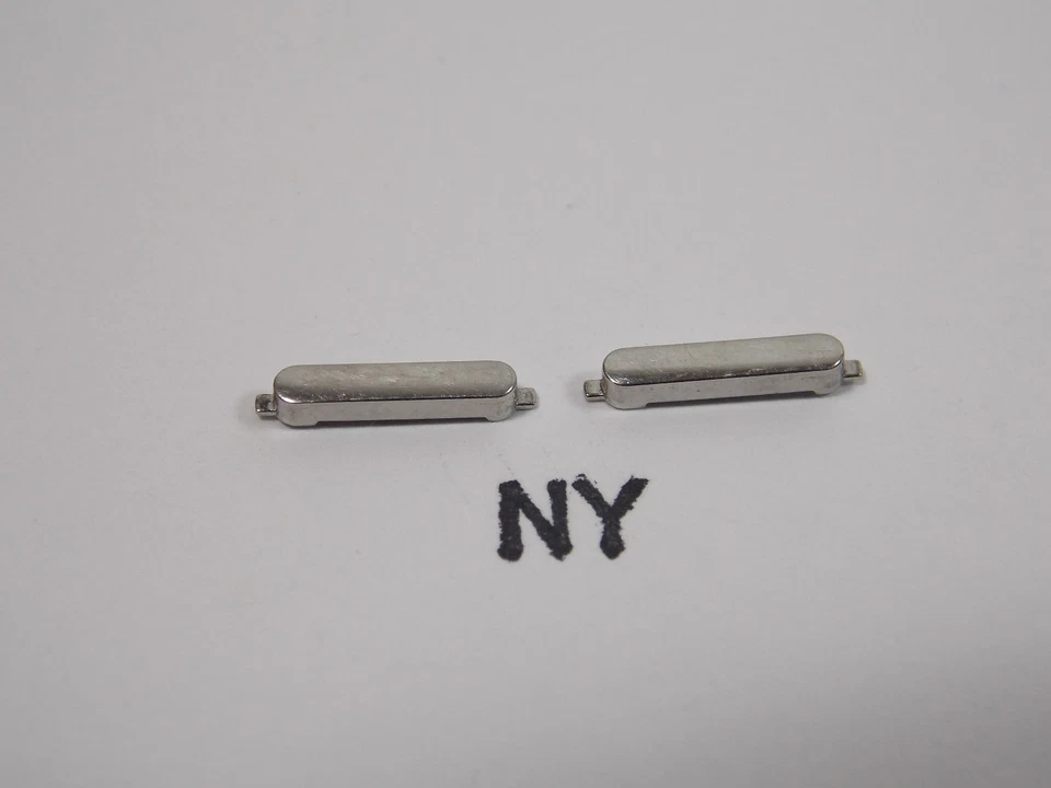 Botones de volumen plateados BlackBerry Passport SQW100-3 AT&T teléfono pieza original #205 Foto 1 de 1