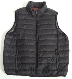 Duck Down Vest Puffer Bodywarmer Coat Jacket Quilted Lightweight Packable XL Men - Picture 1 of 18