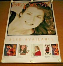 Original AMY GRANT 1994 A&M Records Promotional Poster 24" x 36" HOUSE OF LOVE