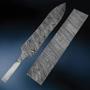 Damascus Steel Billet Bar Blank Making Knife Blade Diy Material VG10 Sandwich He - Picture 1 of 6
