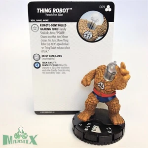 Heroclix Fantastic Four: Future Foundation Set Thing Robot #009 ¡Común con tarjeta! - Imagen 1 de 1