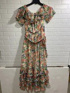 NEW - VINCE CAMUTO 205 Birch Island Oasis Floral Pattern Dress - Size Small - Picture 1 of 6