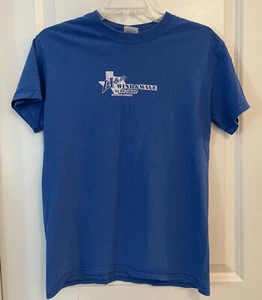 Wind & Wave Surf Shop Corpus Christi, TX T-shirt Size Small Blue Men - Picture 1 of 6