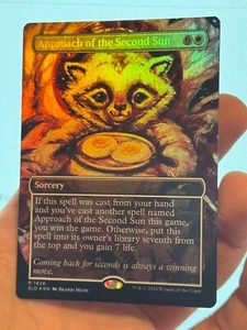 1X Lámina Aproximación del Segundo Sol SIN FRONTERAS COMO NUEVA MTG Guarida Secreta Mágica EDH - Imagen 1 de 4