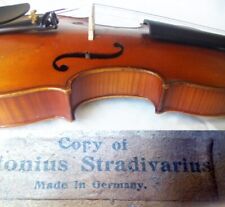 OLD GERMAN STRADIUARIUS VIOLIN -VIDEO- ANTIQUE RARE バイオリン скрипка 小提琴 519