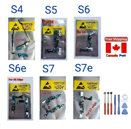 Charging Port Duck Flex Cable For Samsung Galaxy S4 S5 S6 S6edge S7 S7edge - Image 1 of 4