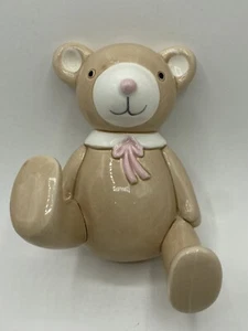 Fitz & Floyd Teddybär Keramik Wandhaken 1984 Taiwan Vintage Kinderzimmer Baby - Bild 1 von 11