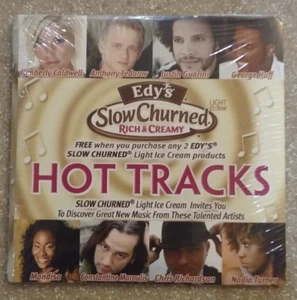 Edy's Slow Churned Hot Tracks Sealed cd Various Artists - Picture 1 of 2