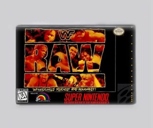 WWF RAW / SNES - 2"x3" FRIDGE MAGNET (super nintendo - Picture 1 of 3