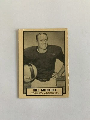 1962 Topps CFL #140 Bill Mitchell - Toronto Argonauts - Image 1 of 2