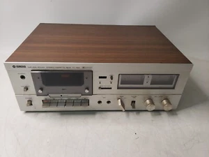 Yamaha Sonido Natural Estéreo Cassette Deck TC-520 Para Piezas - Imagen 1 de 8