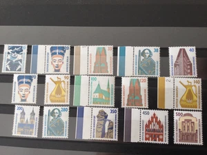 BRD, Dauerserie Sehenswürdigk. 1988-93, postfrisch, auch mit Randstück Pf.-Werte - Bild 1 von 1