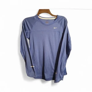Camisa de correr de manga larga Nike Dri-FIT para hombre - talla M (JC20) - Imagen 1 de 9