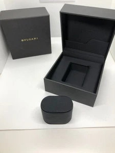 BVLGARI BULGARI Black watch box scatola orologio boite montre caja reloj uhrenbo - Bild 1 von 18