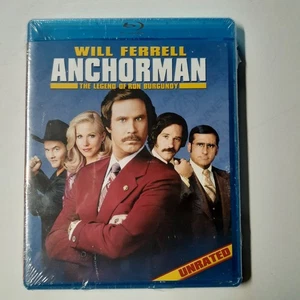 Anchorman Blu-ray 2004 Unrated Will Ferrell Comedy Special Features - Picture 1 of 2