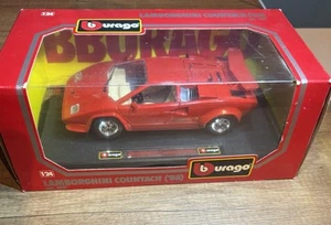 Lamborghini Countach (1988) - Burago 1:24 Rosso Cod 0537 - Foto 1 di 6