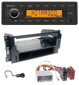 Continental 1DIN USB AUX MP3 Autoradio für Chrysler PT Cruiser 300C Dodge Jeep C - Bild 1 von 6