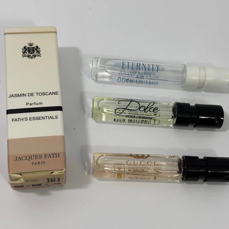 4 muestras de fragancia de diseñador de muestras de perfume de alta gama frasco en aerosol Foto 1 de 1