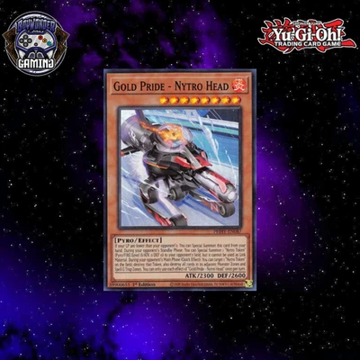 1st Edition Super Rare Gold Pride - Nytro Head PHHY-EN087 M/NM - Image 1 of 2