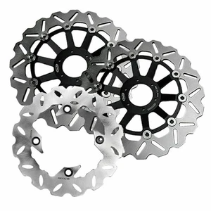 2 x Front Rear Brake Disc Rotors Fit Honda CBR 600 95-1998 F3 900RR 1994-1997 - Picture 1 of 7