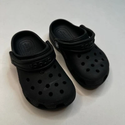 Zueco clásico negro Crocs C8 niño 8 Foto 1 de 4