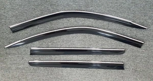 Premium Door Visor Rain Vent Guard Window C984 for Ssangyong Rexton Sport 2018+ - Picture 1 of 17
