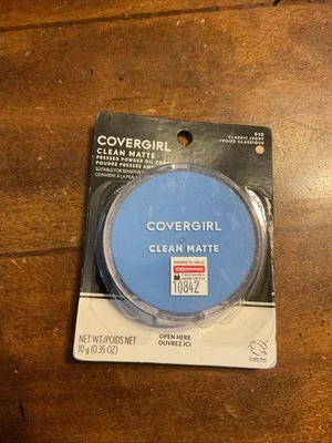 Covergirl Clean Matte Pressed Powder Oil Control #510 Classic Ivory - Image 1 of 2