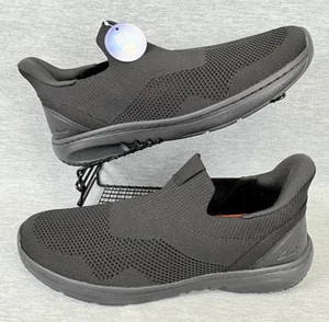 Clarks Artisian Clarkspro Free Sneakers Herren 14 breit schwarz Strick bequem Freizeit - Bild 1 von 14