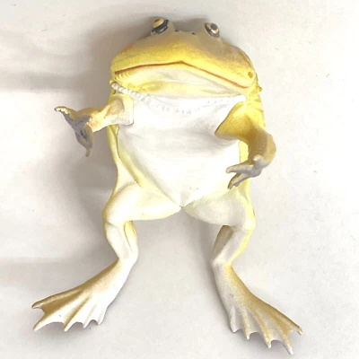 Mini figura imán color Nature Techni hipopótamo rana Ikimon Japón Foto 1 de 4