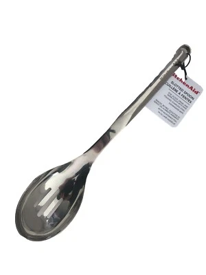 New KitchenAid Premium Stainless Steel Slotted Basting Spoon - Image 1 of 3