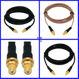 Dual 10-32 Microdot Jack F/F Coax Cable Accelerometer Sound Vibration Transducer - Picture 1 of 4