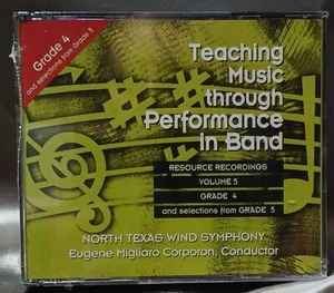 North Texas Wind Symphony Teaching Music Through Performance in Band SEALED 3 CD - Picture 1 of 2