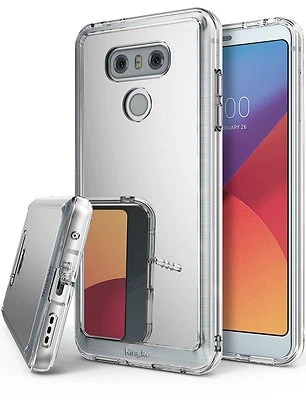 Funda protectora trasera espejo retrovisor reflejo brillante para LG G6 | Ringke® [Espejo] Foto 1 de 4