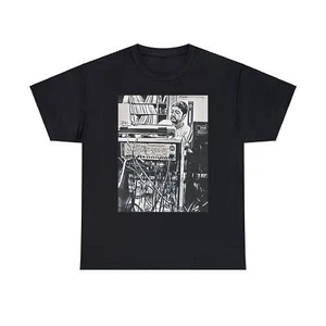 Nujabes Graphic Print Short Sleeve Crew Neck Unisex Heavy Cotton Art Tee Shirt - Picture 1 of 29