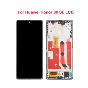 6.67" Original For Honor 80 SE GIA-AN8 LCD Display Touch Screen Digitizer W/Fr - Picture 1 of 7