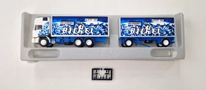 Albedo/Herpa 800010 MAN F90 HD Bickel autotreno cassonato 1:87 - Foto 1 di 4