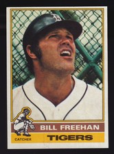 1976 TOPPS BASEBALL SET 540 BILL FREEHAN DETROIT TIGERS NM NR-MT