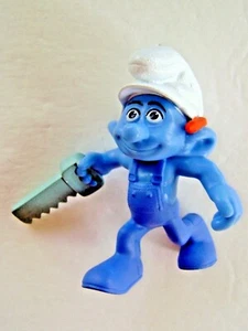 McDONALD'S 2011 SMURF MOVIE TEN HAPPY MEAL TOYS #3 HANDY - Picture 1 of 1