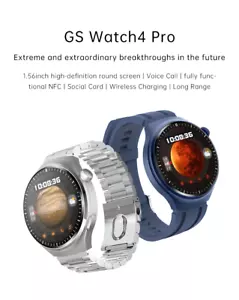 Nuovo smartwatch sportivo GS Watch 4 Pro completo funzione NFC impermeabile Bluetooth - Foto 1 di 16