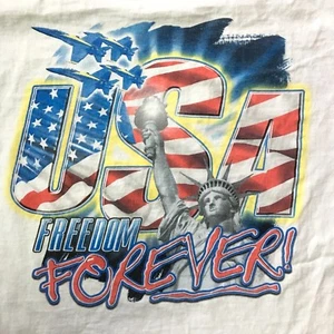 EUC Vintage Freedom Forever Make America Great Again Donald Trump USA President - Picture 1 of 5